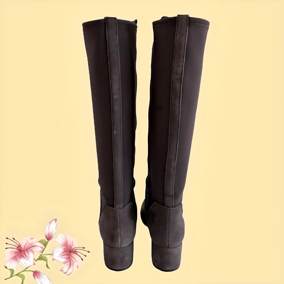 Donald Pliner Cayden Tall Suede Boots - Picture 4 of 8